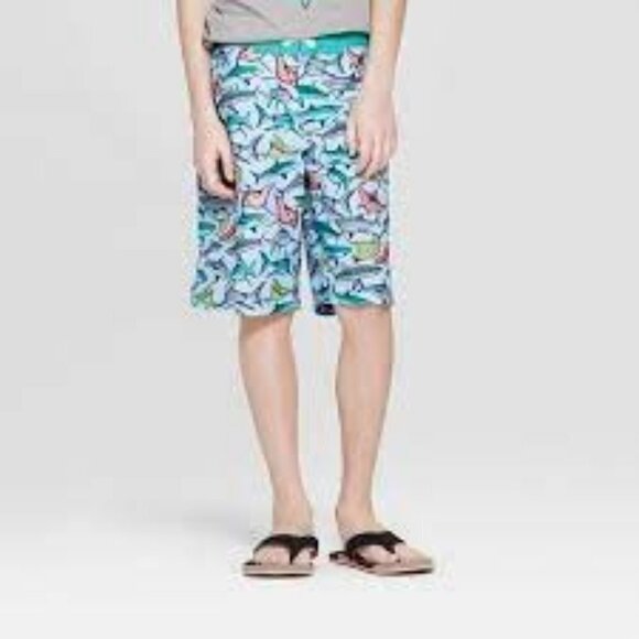 Cat & Jack Other - 2/$15 BOYS Shark Swim Trunks - Cat & Jack Blue